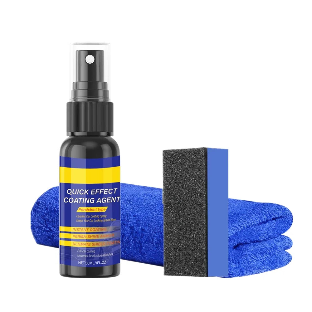 Car Coating Spray Quick Effect Agent Coat Wax Scratch Oil Film