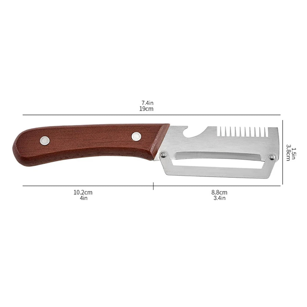 3-in-1 Kitchen Peeler with Bottle Opener & Grater