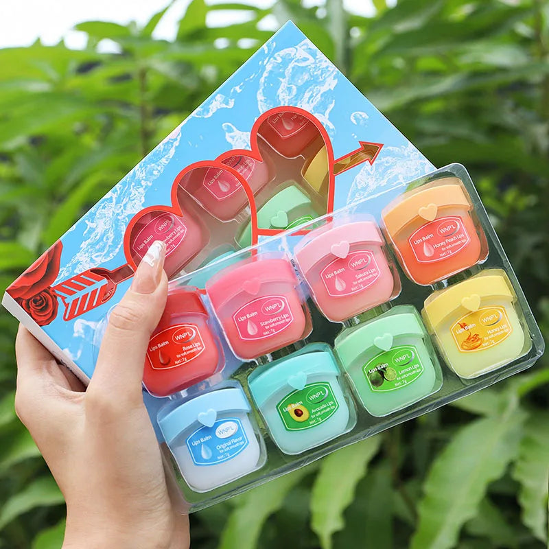 SADOER Natural Lip Balm Set – Moisturizing & Anti-Cracking