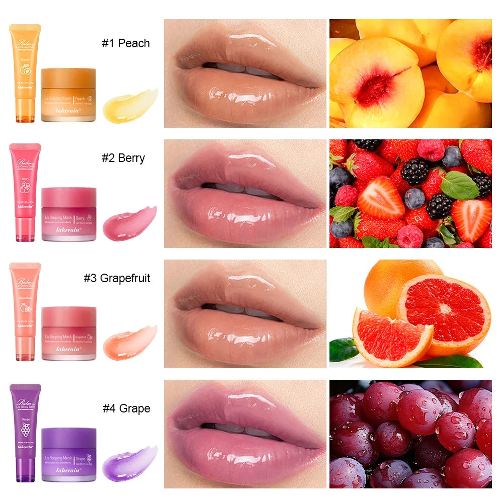 ibcccndc Lip Care Kit – Glowy Balm & Overnight Sleeping Mask