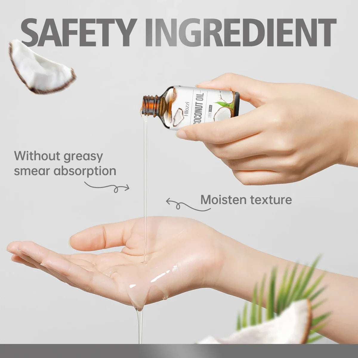 Hllozzi 30ml Pure Coconut Essential Oil – Skin Hair Aromatherapy