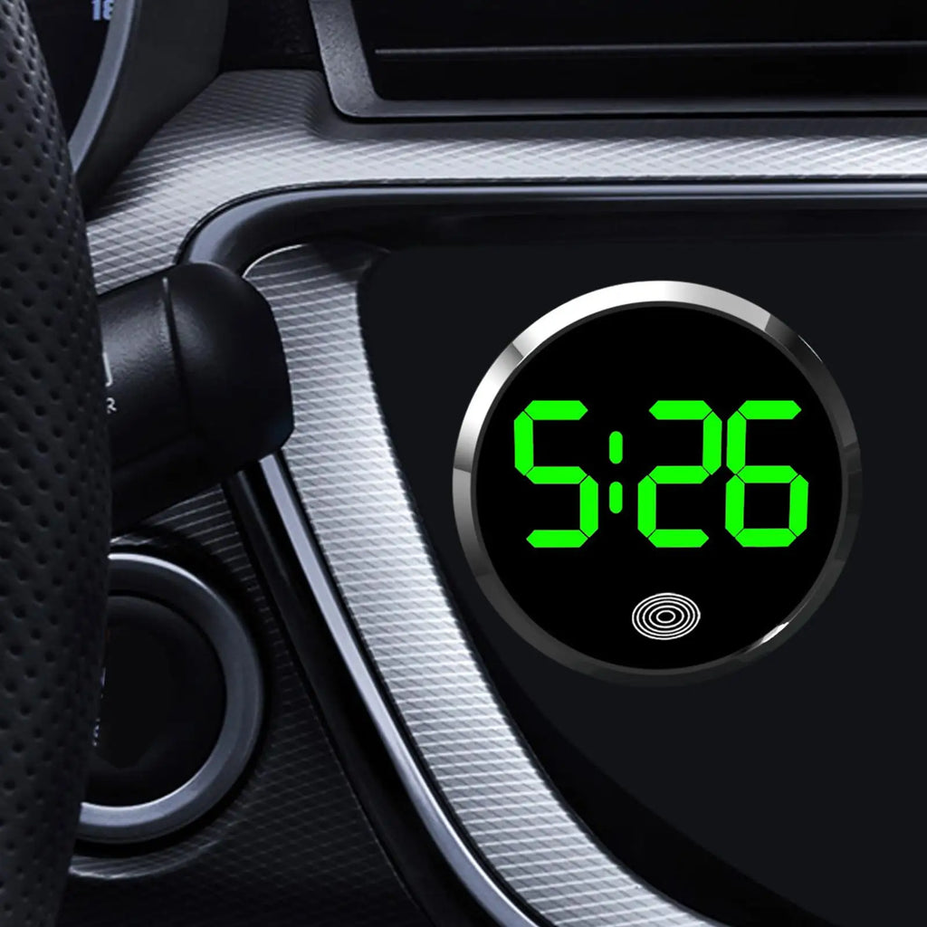 LED Car Dashboard Clock Touch Control Digital Display | 46mm