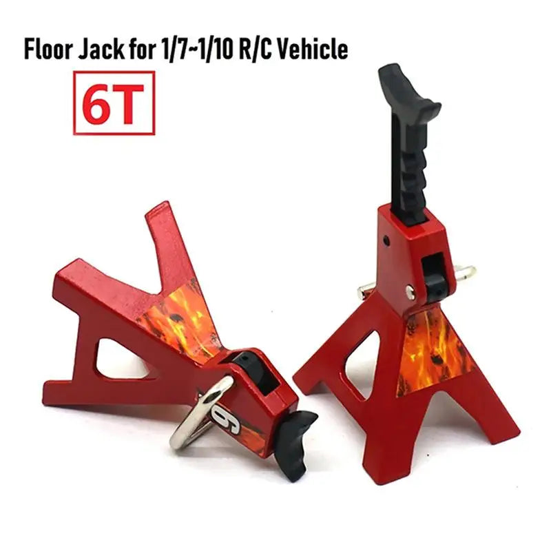 RC Car Scale Jack Stands – Metal Lift for 1/24 & 1/18 Models