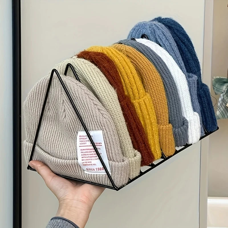Metal Hat Organizer – Multi-Tier Freestanding Cap Storage Rack