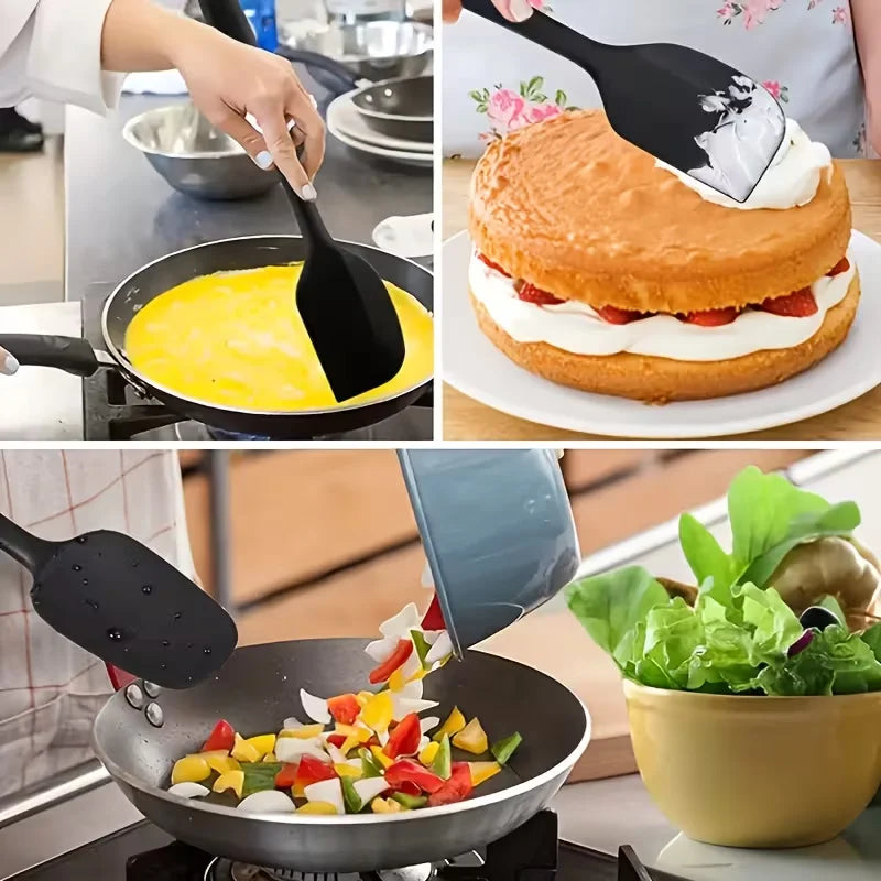6-Piece Silicone Spatula Set – Heat Resistant & Food Grade