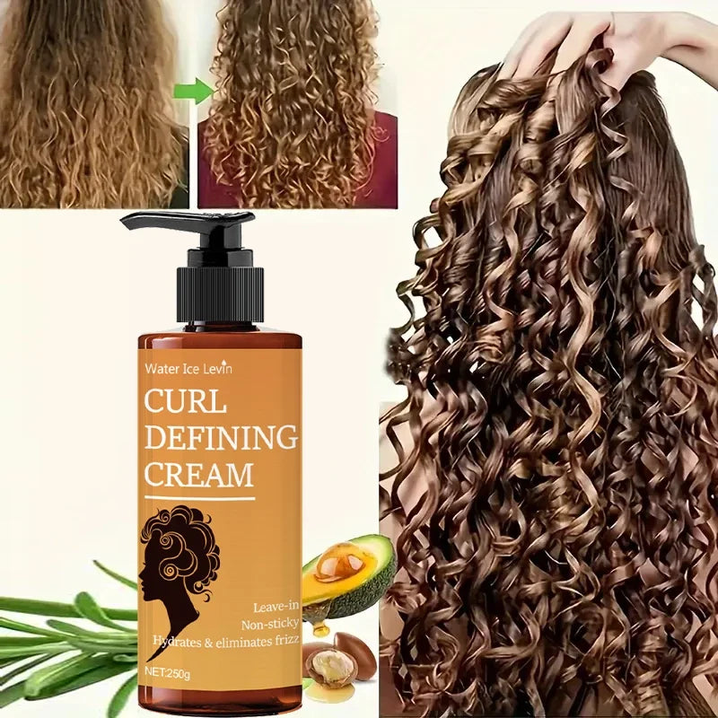 Elastin Curly Hair Essence 250g – Moisturizing & Volumizing