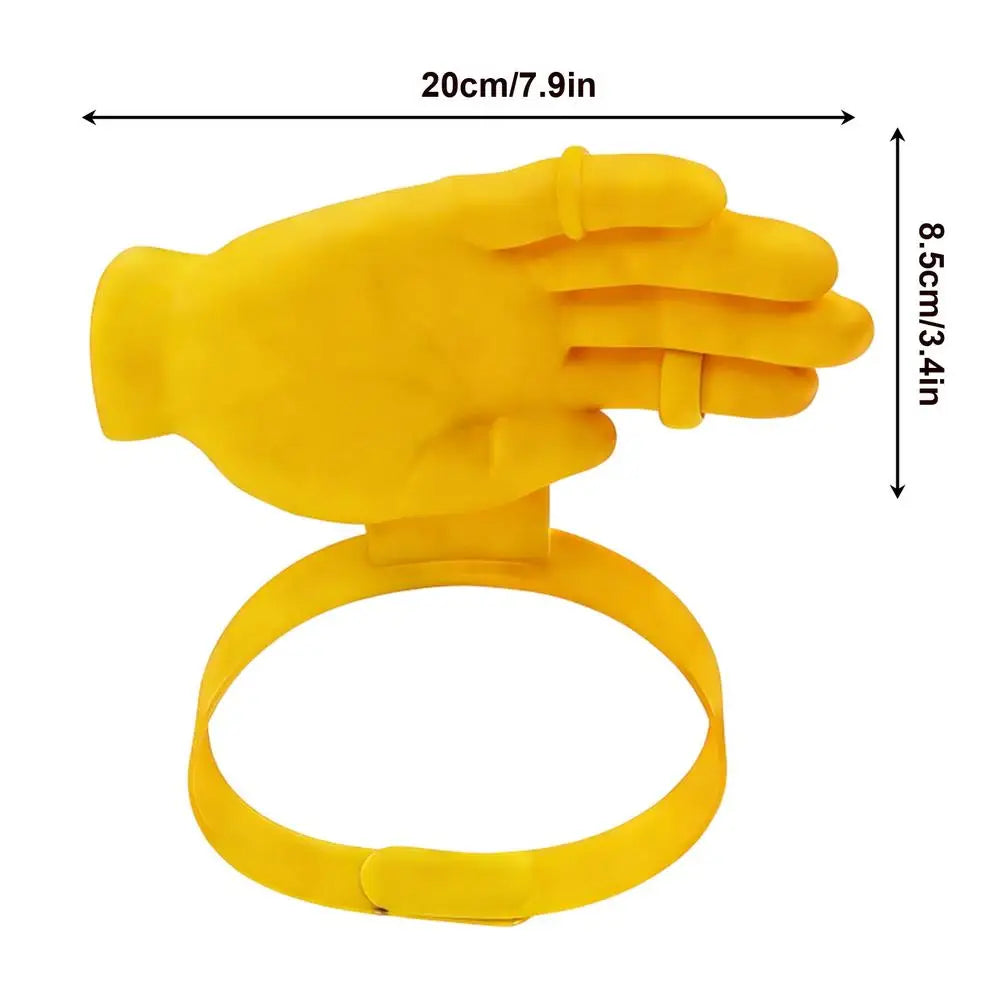 Funny Hand Shape Sun Visor Hat | UPF Outdoor Headband