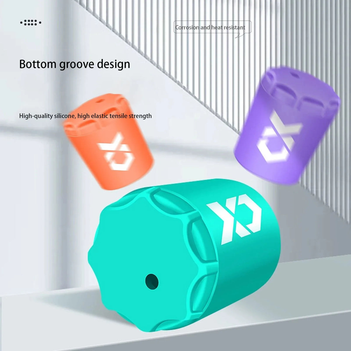 Silicone Fishing Rod End Cap Protector | Non-Slip Cover