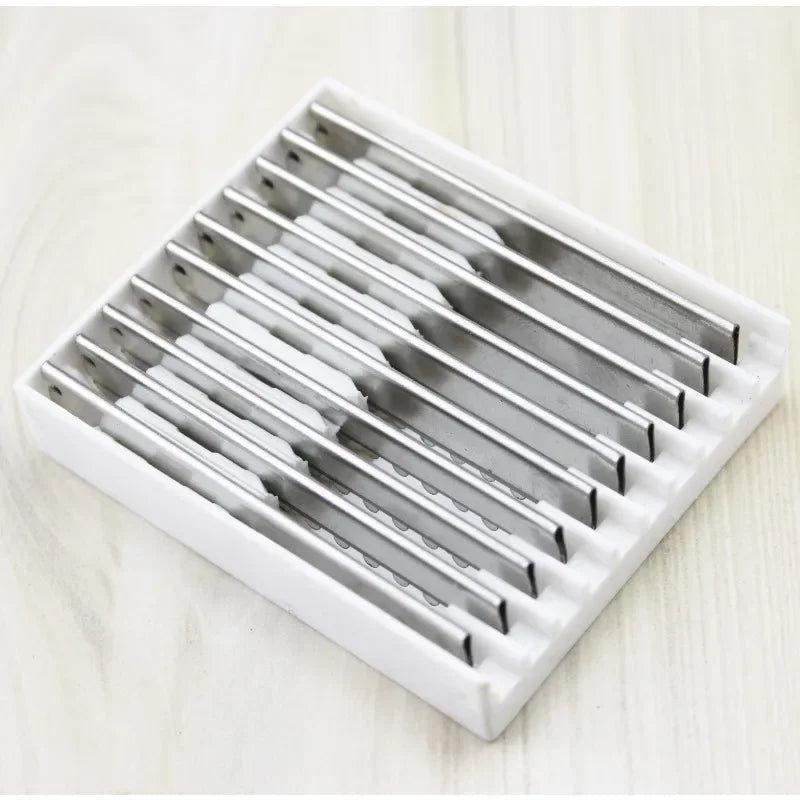 Stainless Steel Safety Hair Razor Blades – Barber Thinning Set