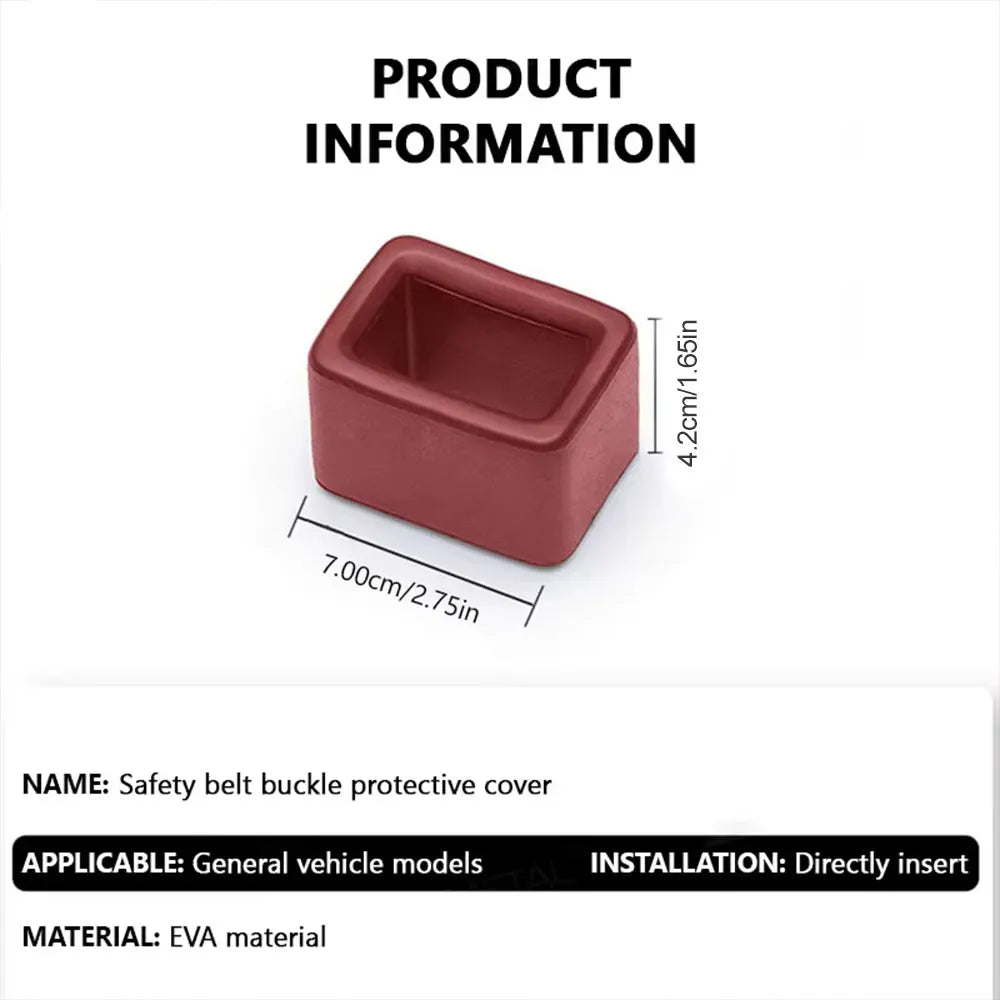 EVA Car Seat Belt Buckle Cover – Anti-Scratch Protector