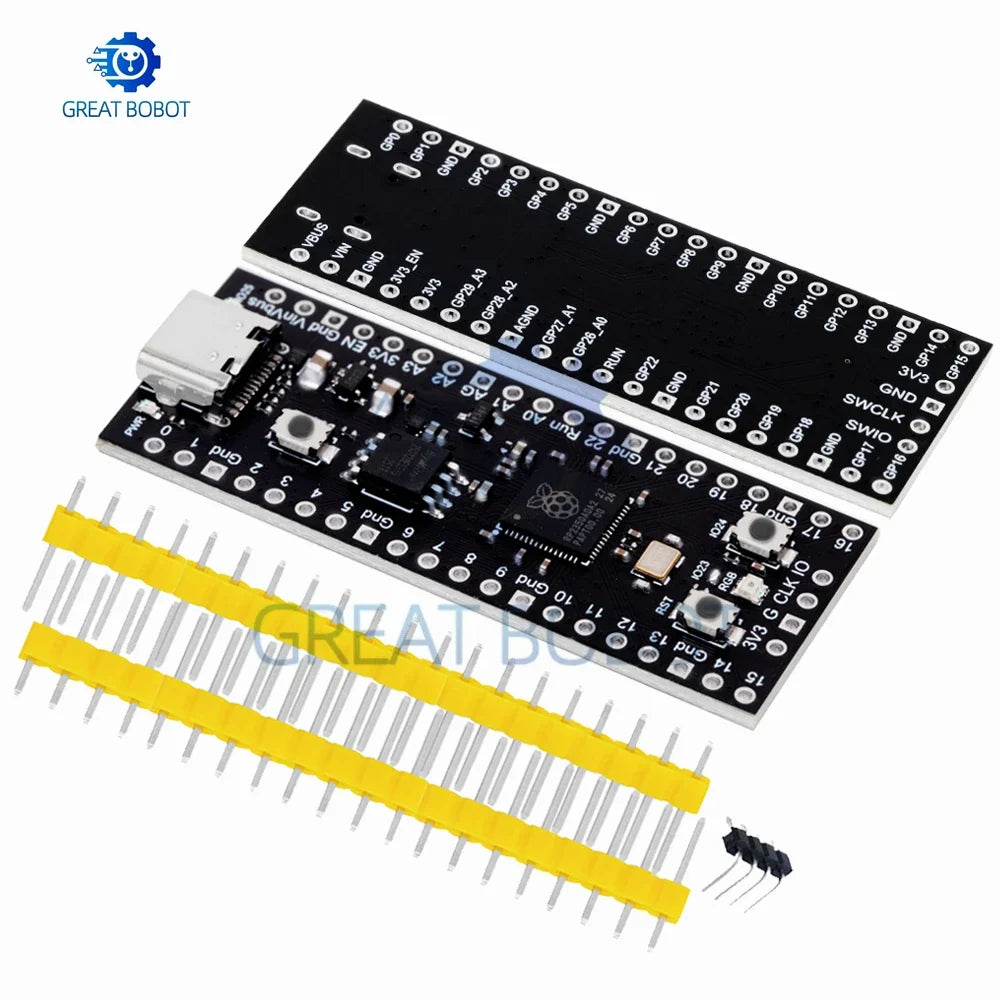 RP2350A Dual-Core Dev Board 16MB – Raspberry Pi Pico 2 Compatible
