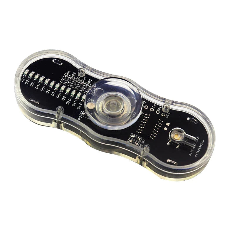 LED Fidget Gyro DIY Electronics Kit – Colorful Light Display Top