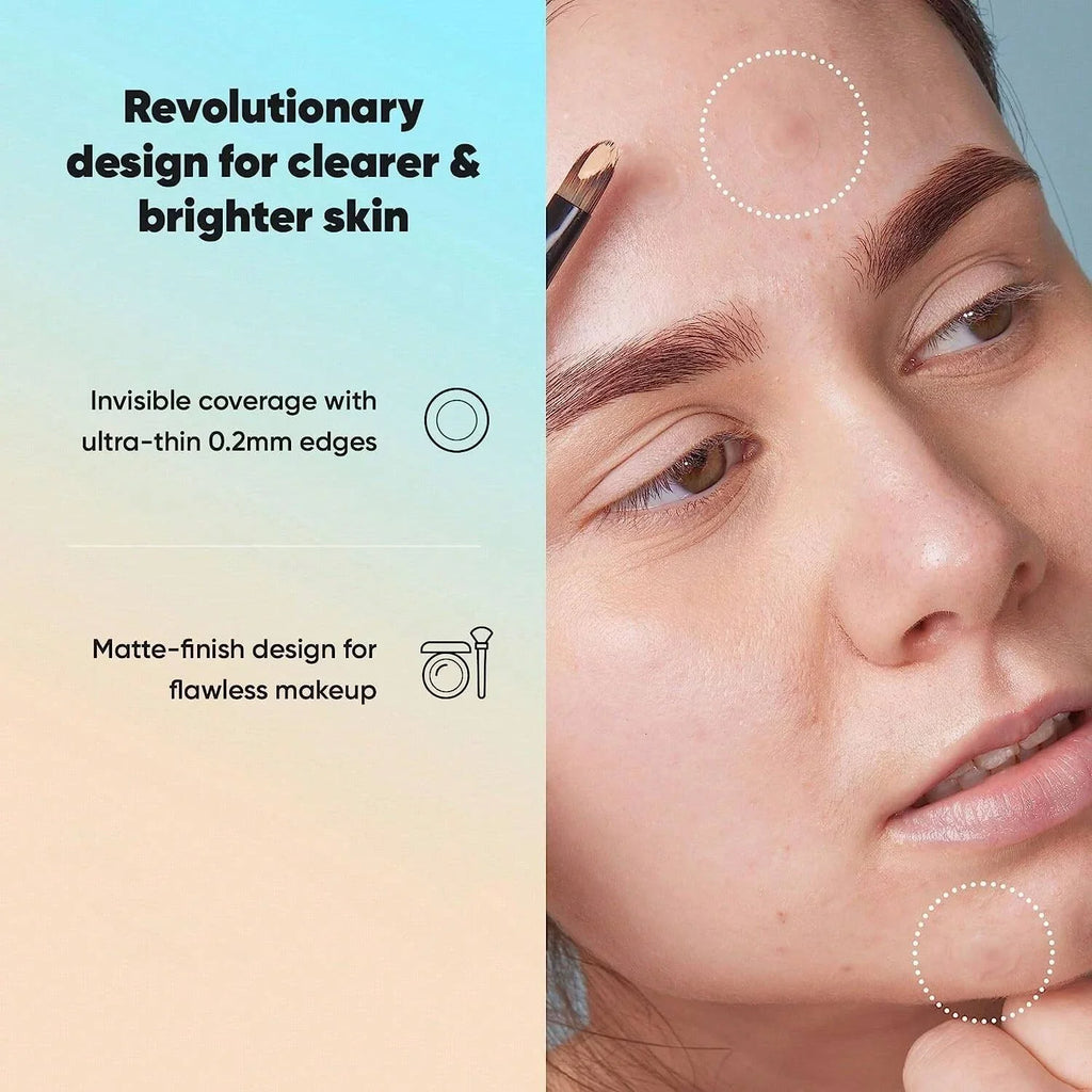 Invisible Hydrocolloid Acne Patches – Waterproof, All Skin Types