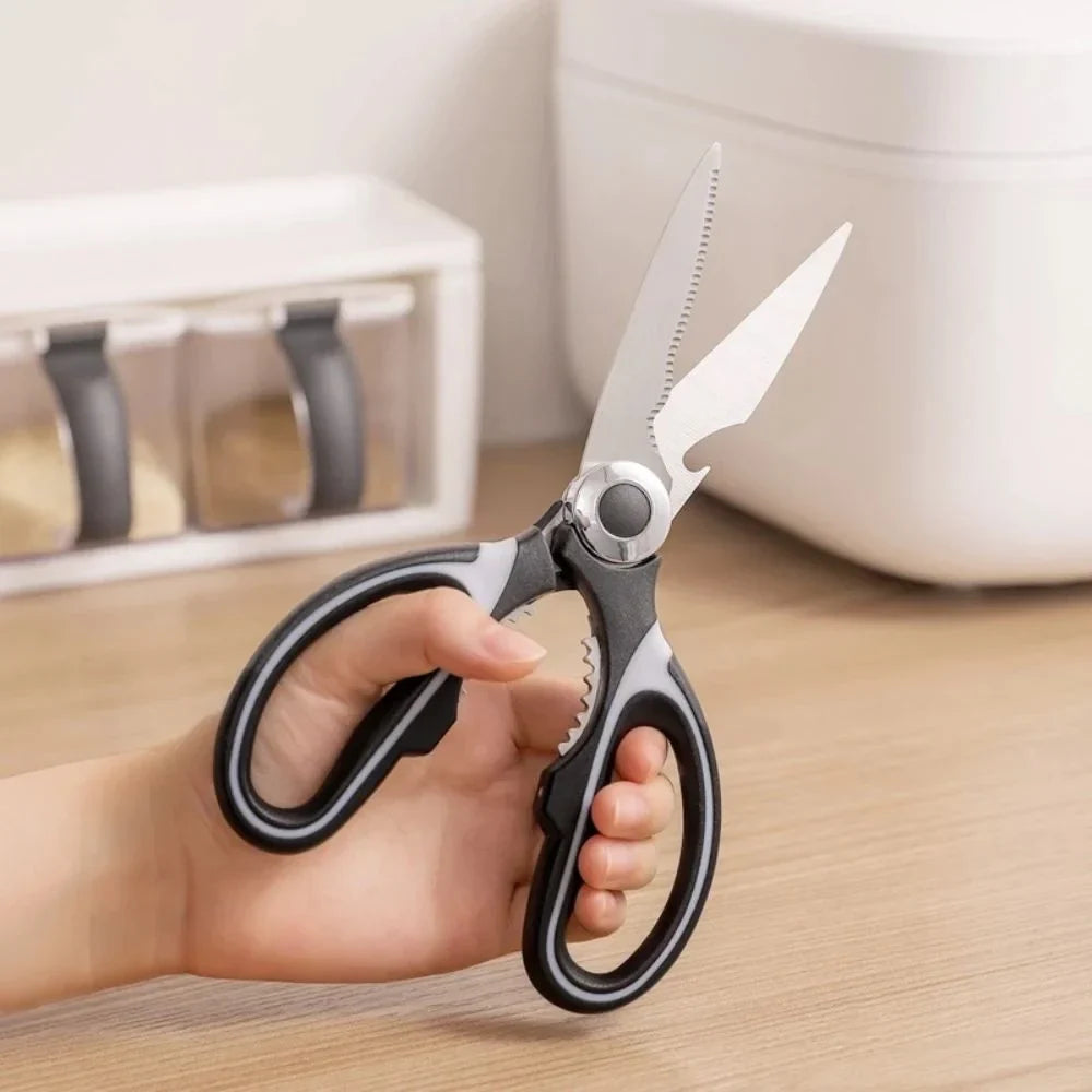Heavy-Duty Stainless Steel Kitchen Scissors | Multi-Use