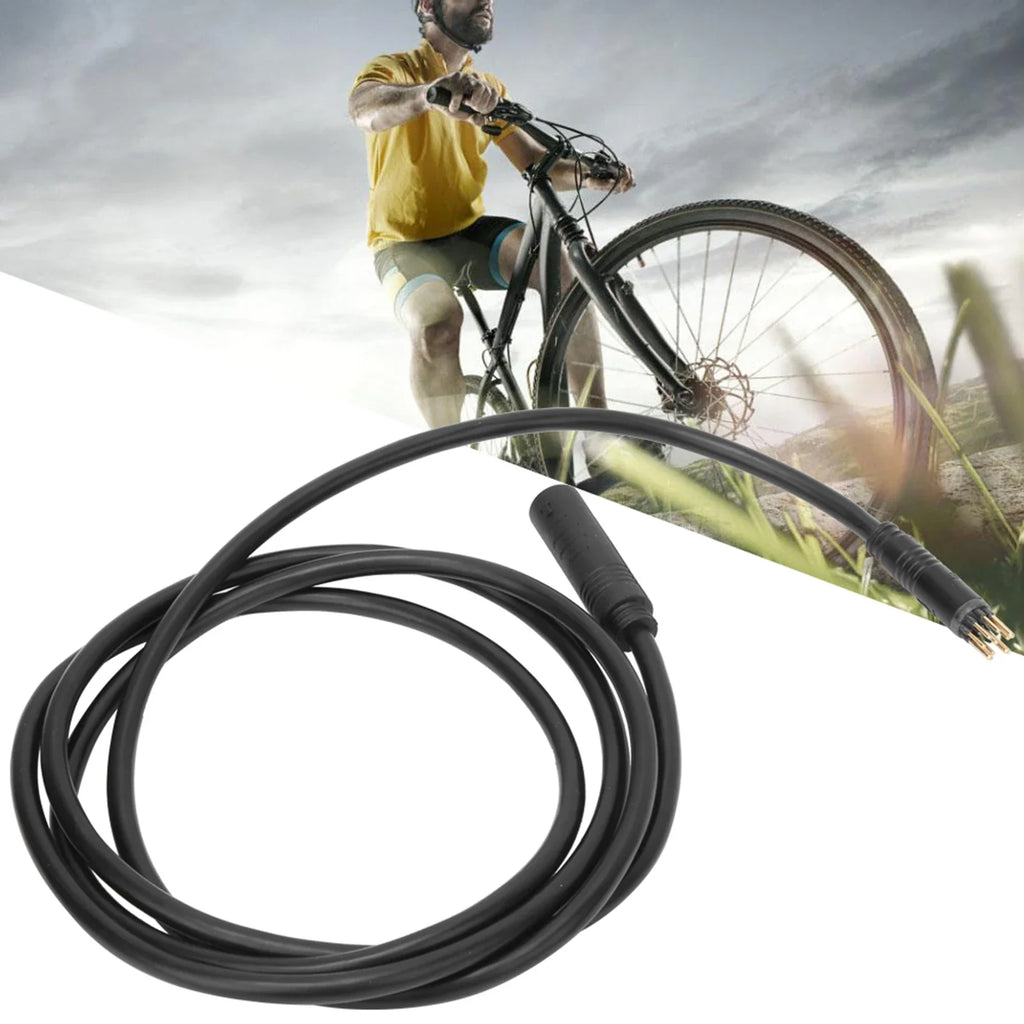Electric Bike Motor Cable 9 Pin Wheel Extension Female Male Wire E