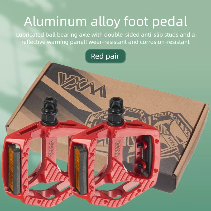 Ultralight Aluminum MTB Bike Pedals – Non-Slip Wide Platform