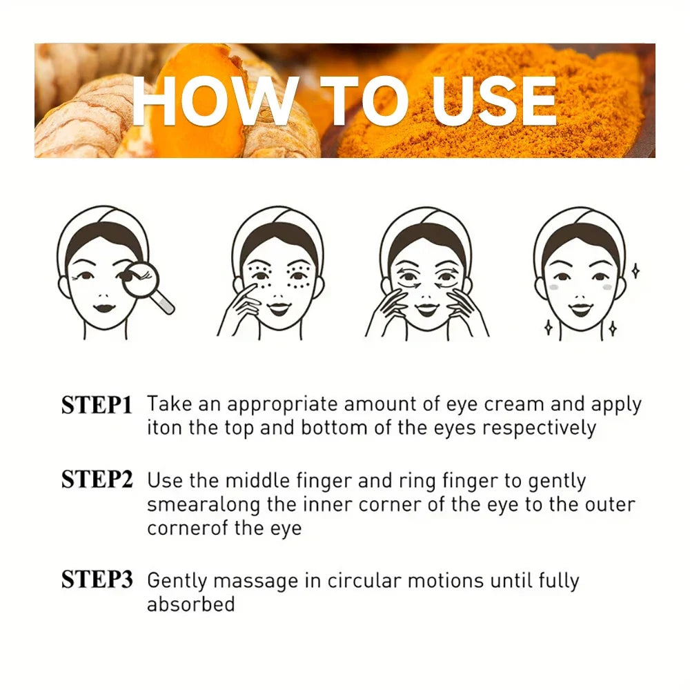 SUYARUN Eye Cream – Turmeric & Vitamin C Brightening Formula