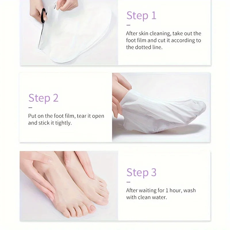 GZE Foot Peel Mask – Exfoliating Treatment for Soft Feet