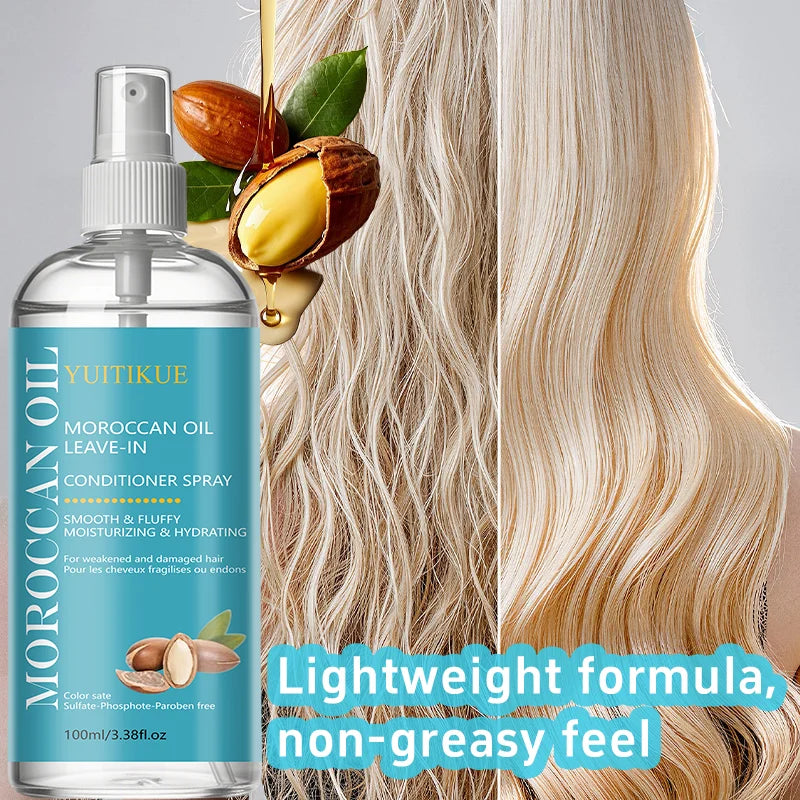 Moroccan Argan Oil Leave-In Conditioner Spray | Anti-Frizz