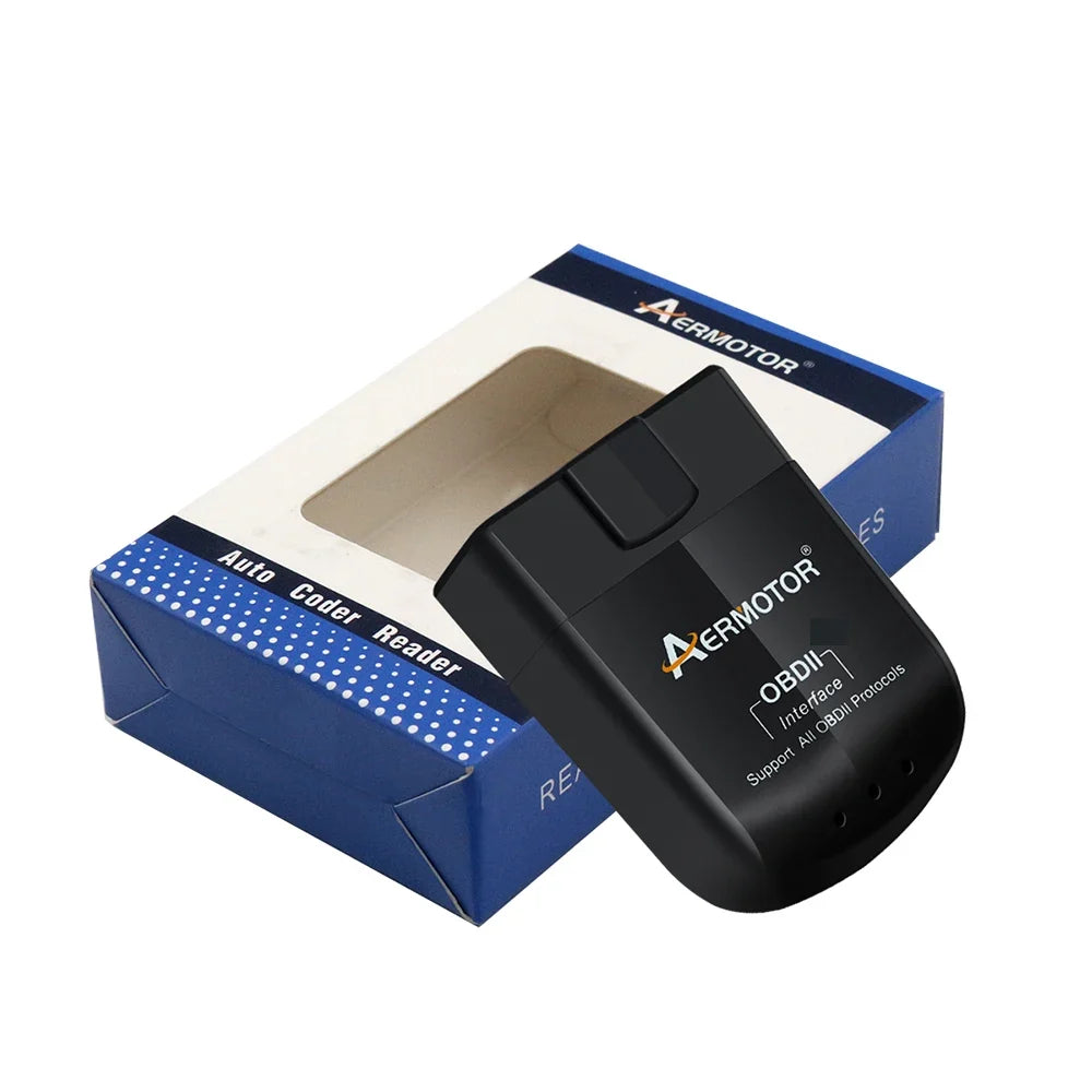 Aermotor ELM327 V1.5 OBD2 Scanner Bluetooth 4.0 WiFi iOS Android