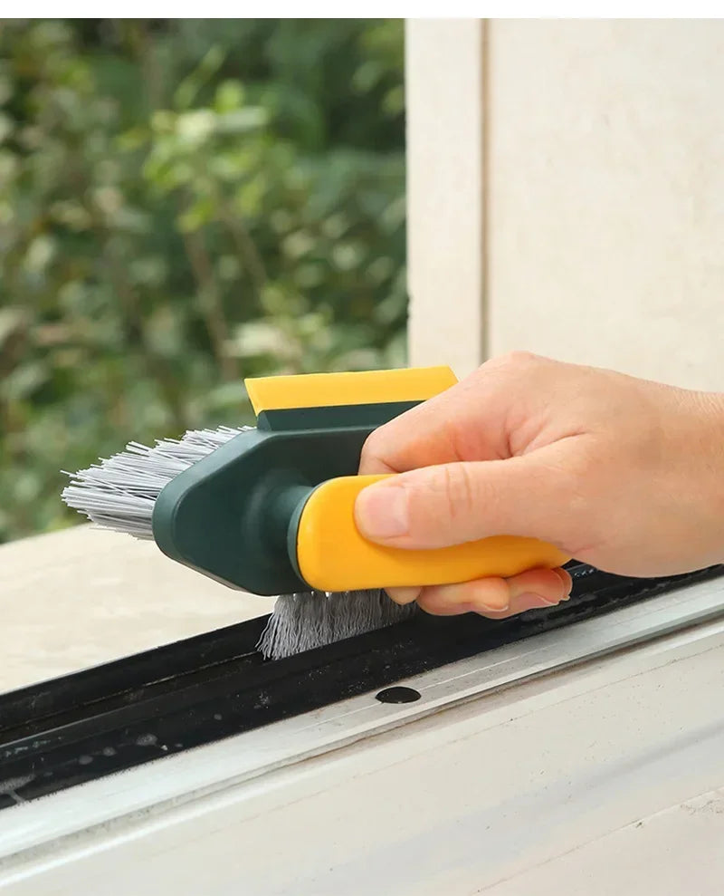 4-in-1 Grout & Gap Cleaning Brush | Tile & Bathroom Scrubber