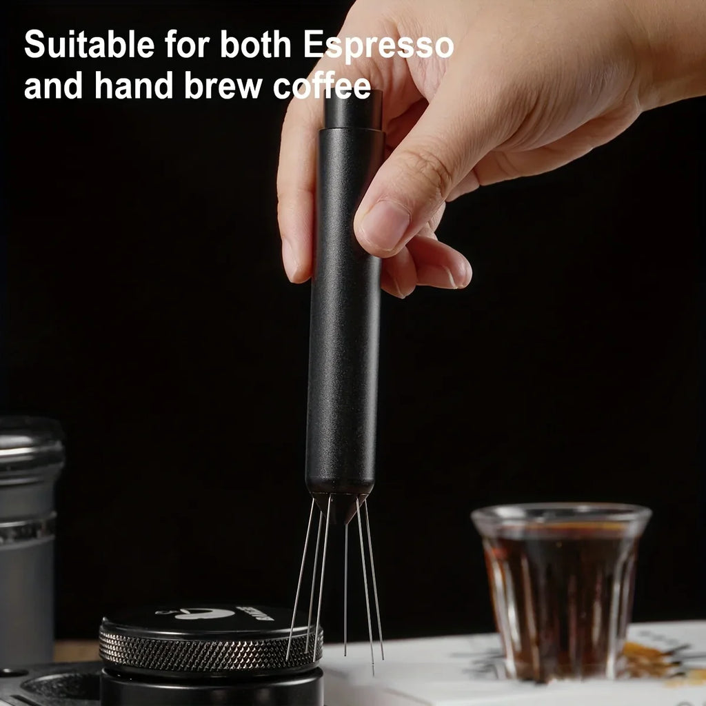 WDT Espresso Distribution Tool Tamper Retractable Stainless Steel