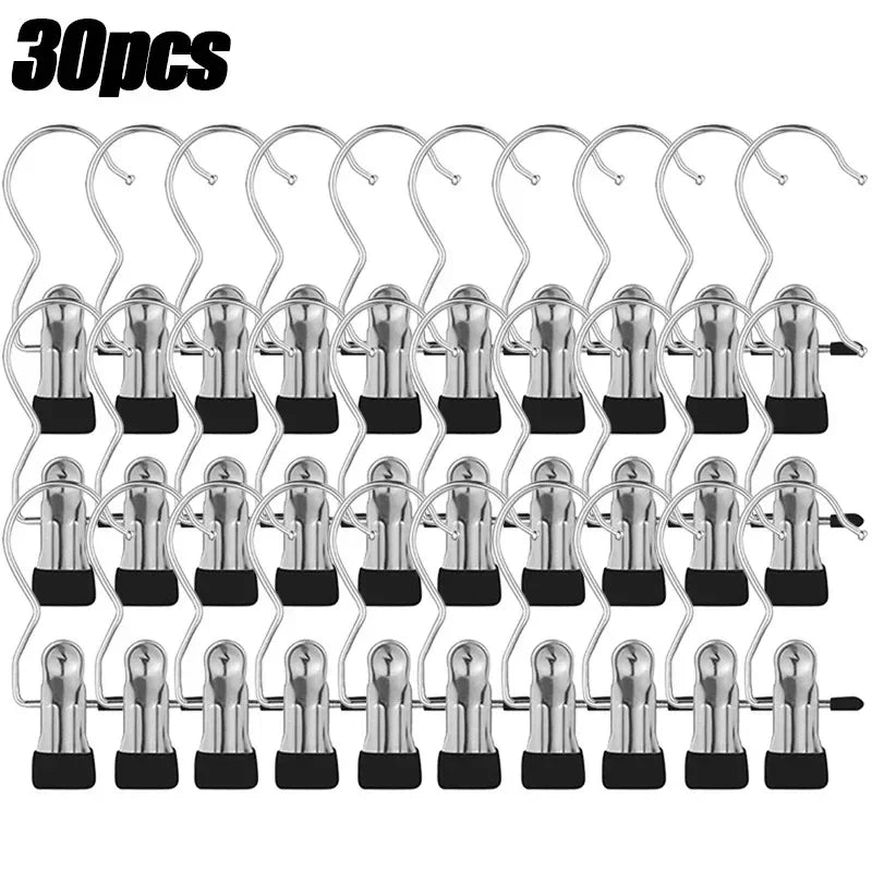 Stainless Steel Clothespin Clips for Hats, Skirts & Trousers