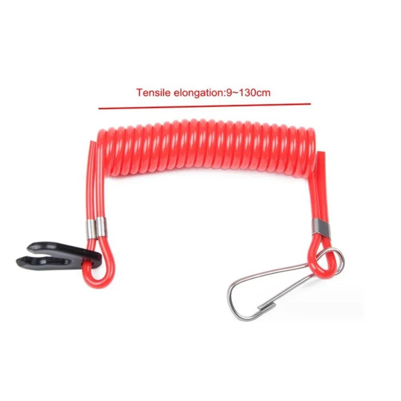 Marine Kill Switch Safety Lanyard – Boat & Jet Ski 2–425HP