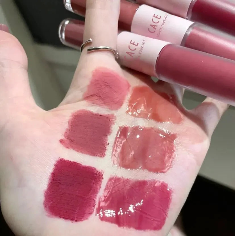 CACE Double Head Lip Gloss & Matte Lip Glaze | Waterproof