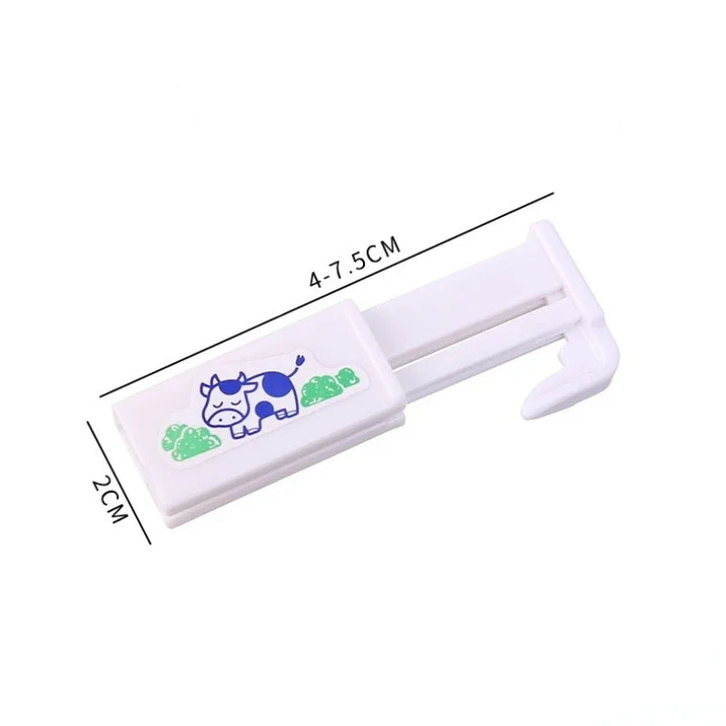Telescopic Plastic Bag Sealing Clips for Milk & Food Storage