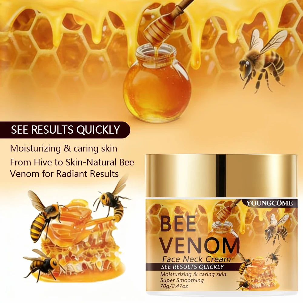 Bee Venom Facial Lifting Cream | Hyaluronic Acid Moisturizer