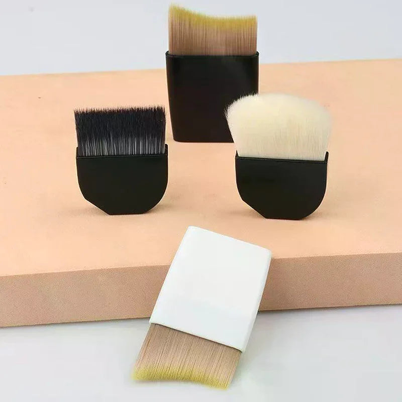 Crescent Foundation Brush – Ultra-Thin Fluffy Soft Bristle Tool