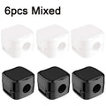 Magnetic Cable Organizer Clips – Adhesive Cord Clamp 6-Pack