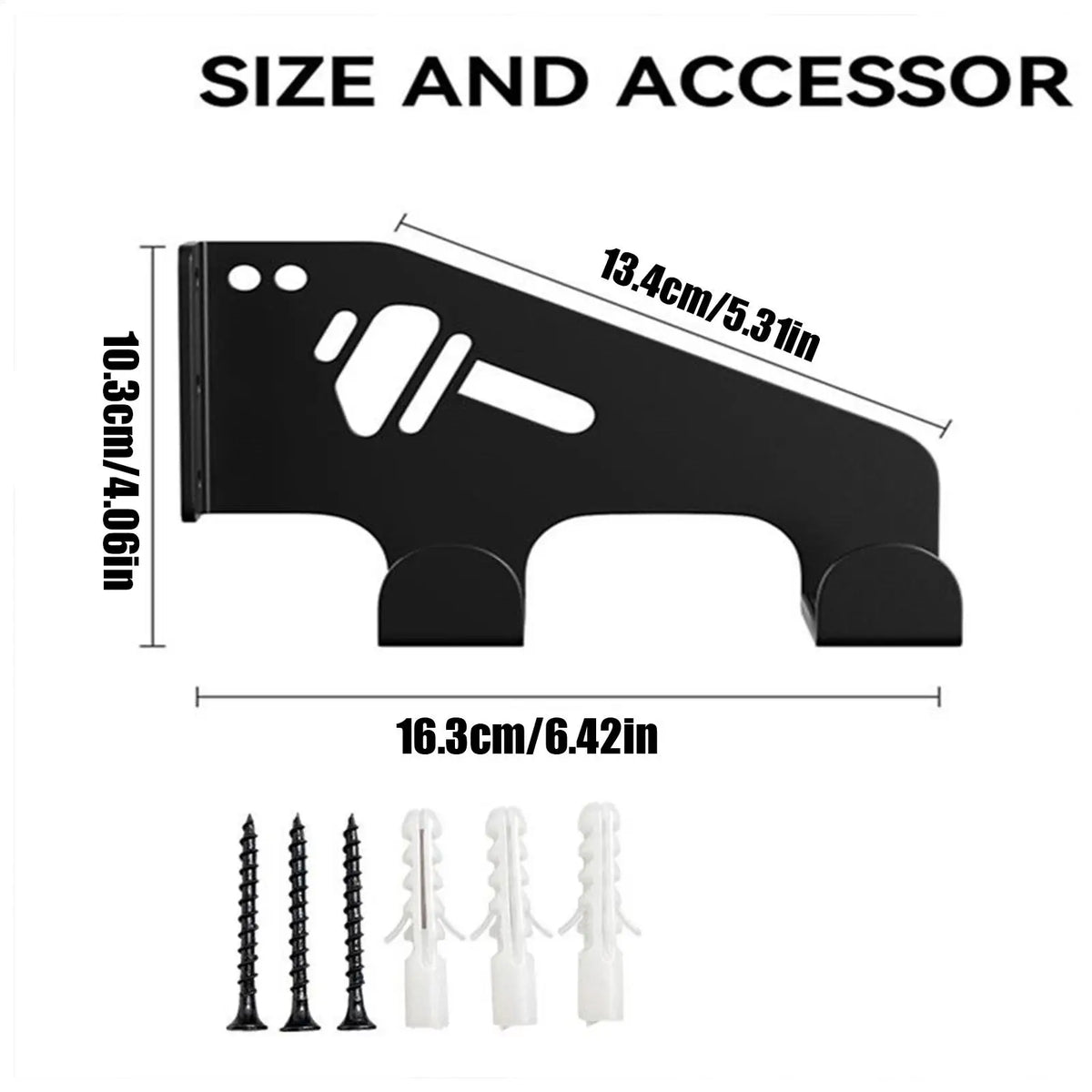 Chainsaw Wall Mount Bracket – Garage & Workshop Storage Hook