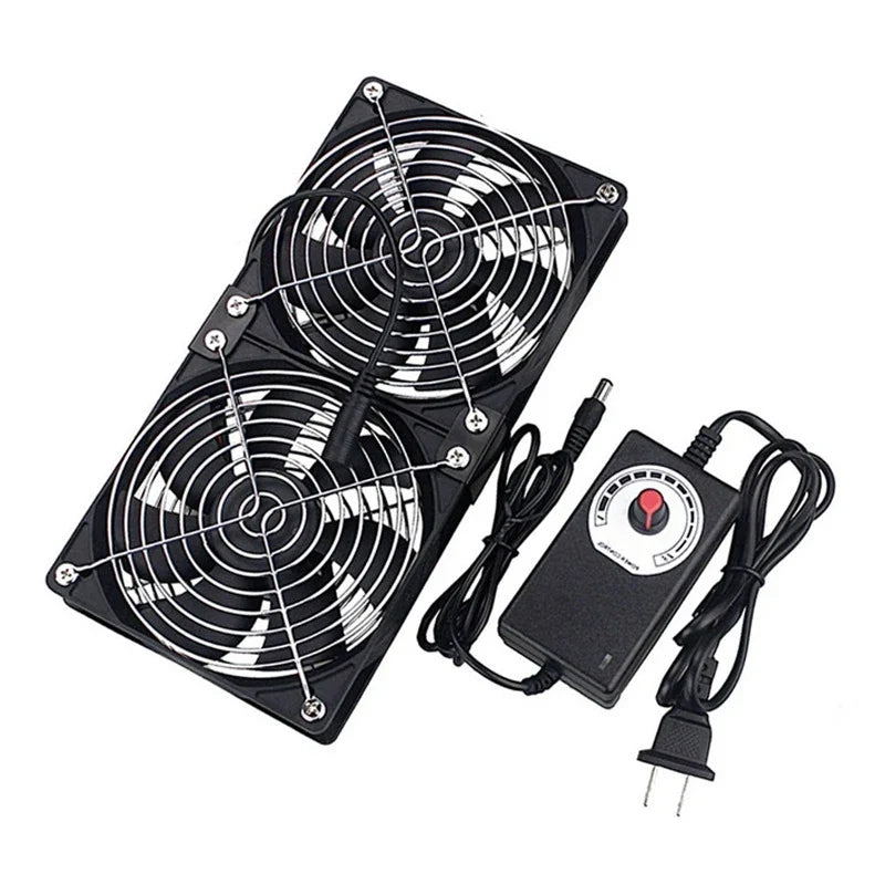 12cm 3000RPM PC Cooling Fan with Speed Controller 3V–12V