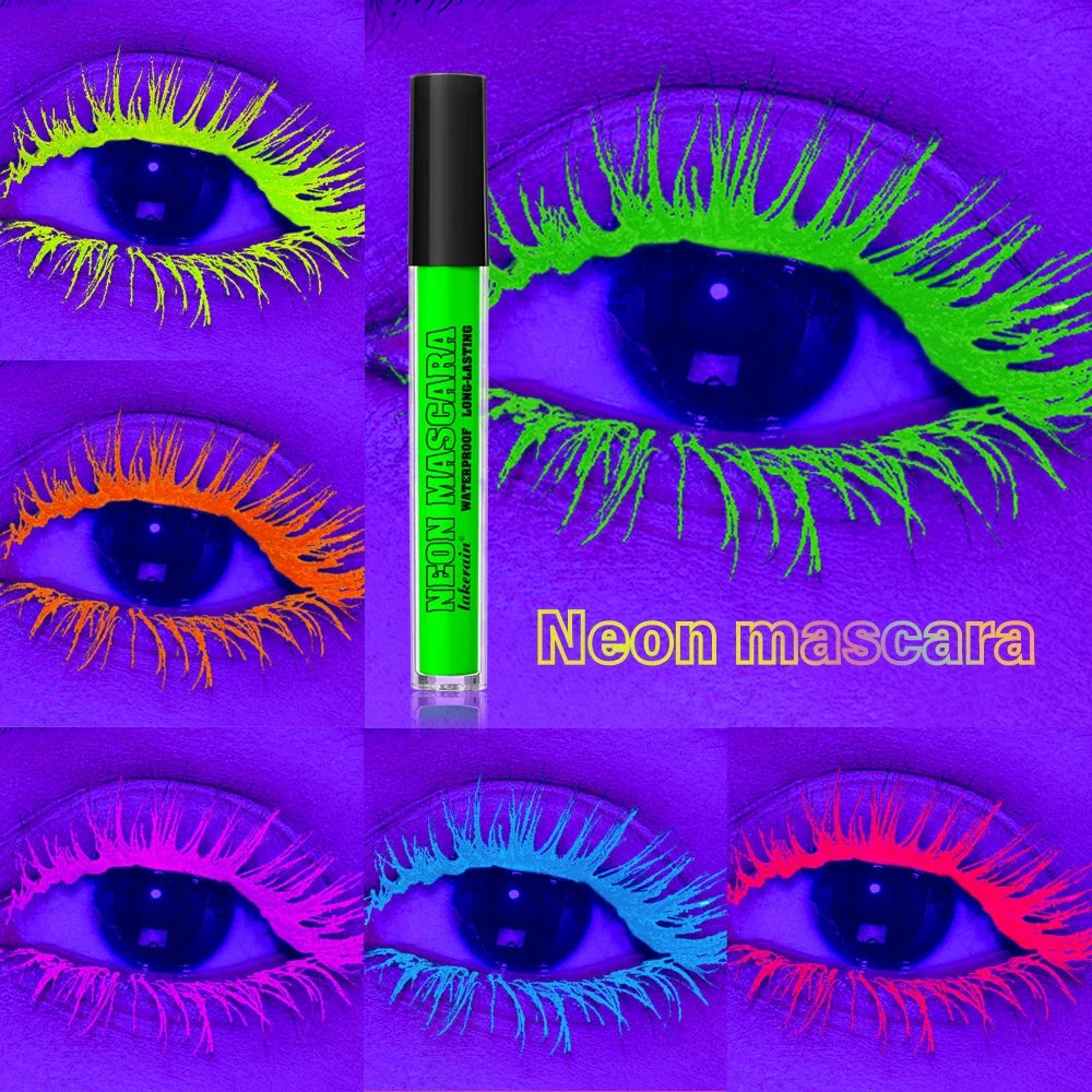 Lakerain Neon Waterproof Mascara – Curling & Lengthening Lashes
