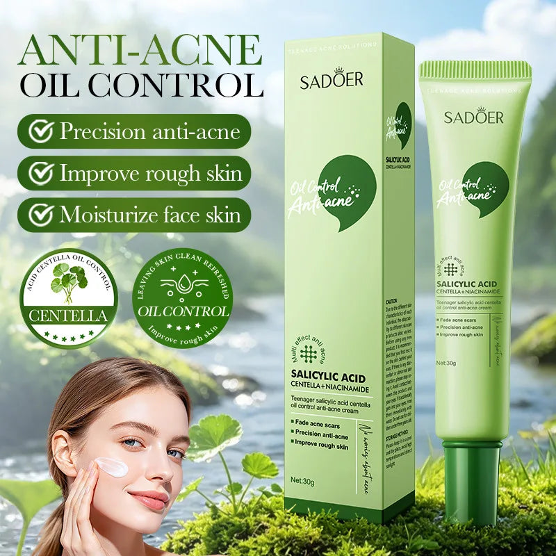 SADOER Salicylic Acid Face Cream – Oil Control & Clear Pores