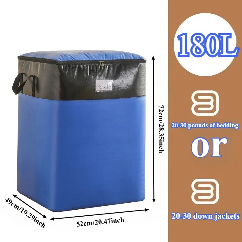Extra Large Moving Bags – Zippered Waterproof Storage Totes