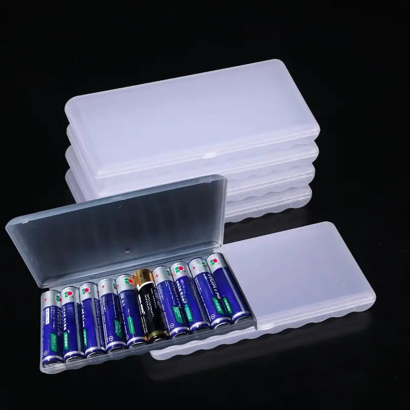 107 50 Hard Container Holder Case 10 Slot Battery Storage Box AAA