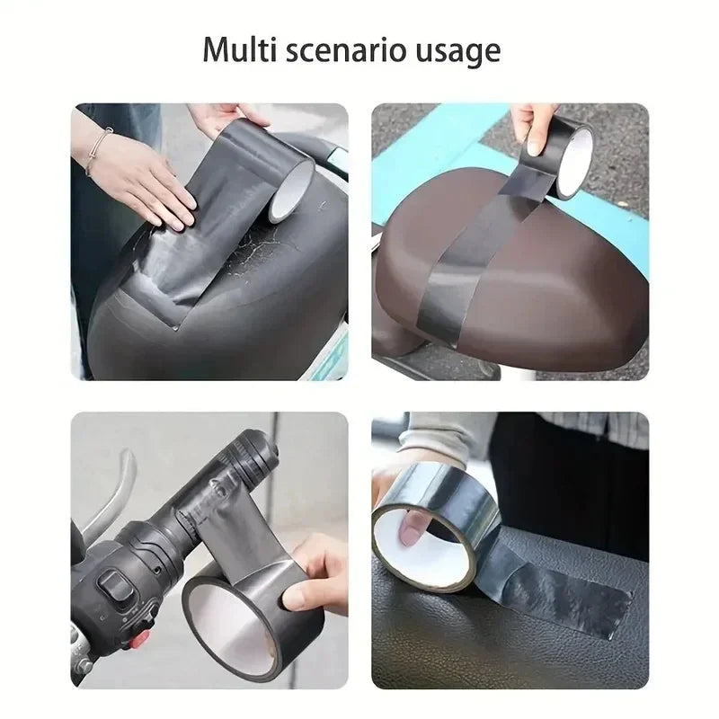 Black Cloth Leather Repair Tape – Waterproof & Wear-Resistant