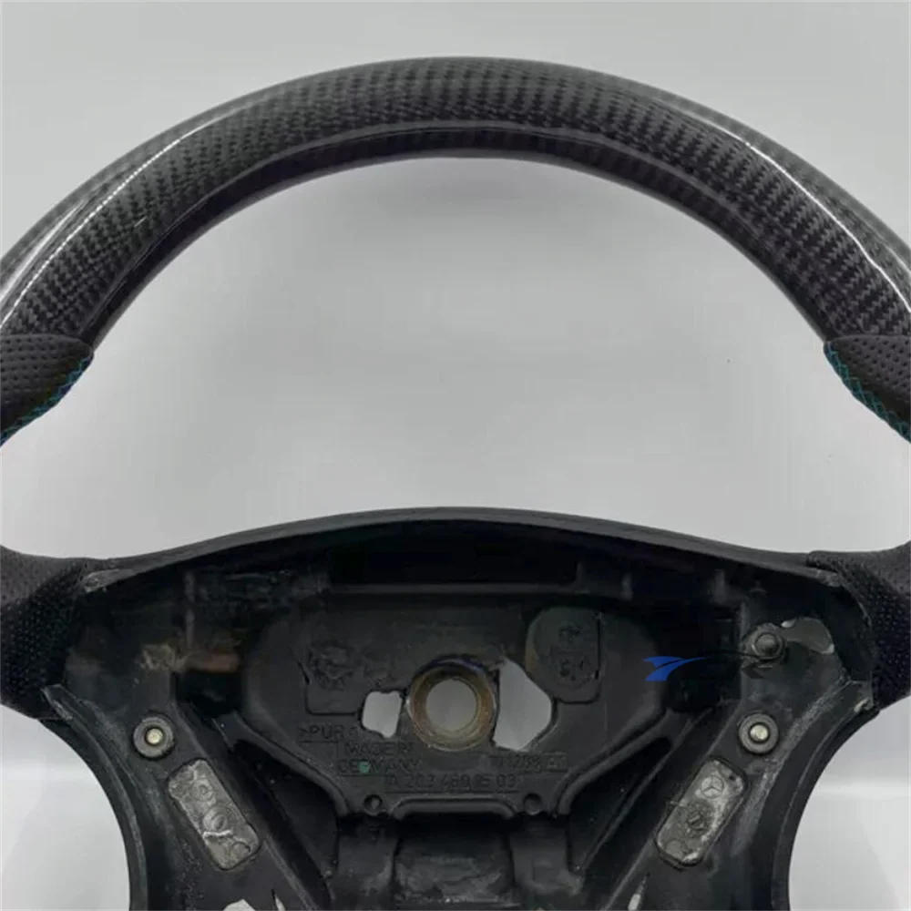 Carbon Fiber Leather Steering Wheel – Mercedes W203 C32 AMG