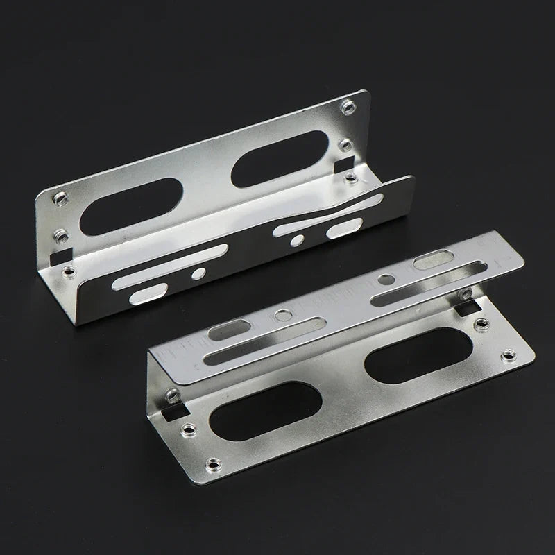 3.5" to 5.25" Drive Bay Bracket for HDD, SSD & M.2 – 2 Pack