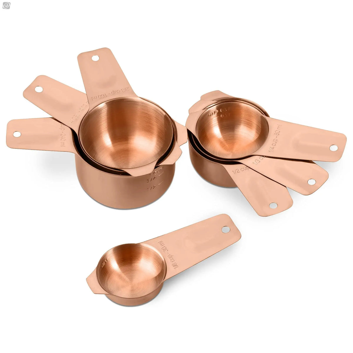 13-Pc Stainless Steel Measuring Spoons & Cups Set | Baking