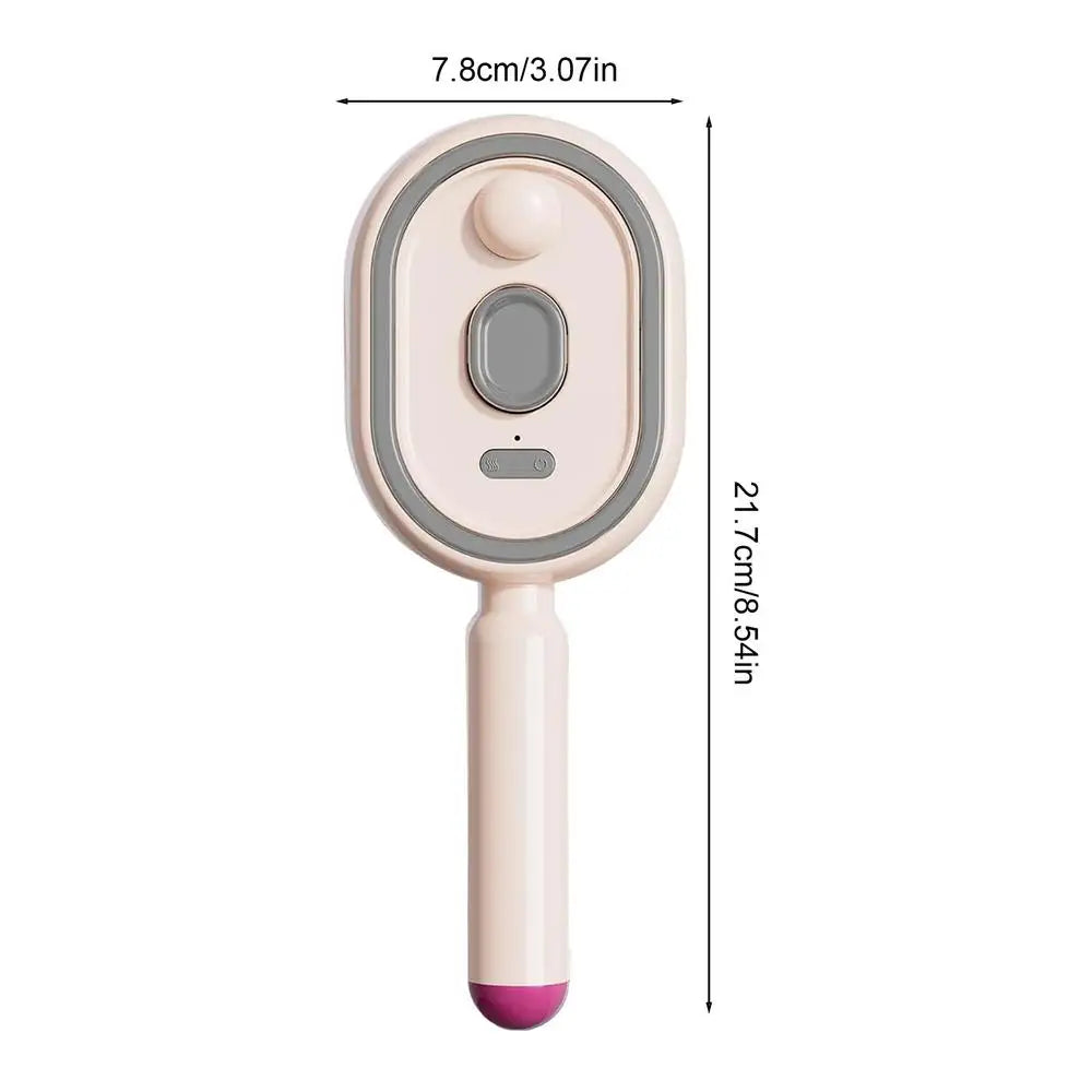 Rechargeable Steam Hair Brush – Detangling & Smoothing Comb