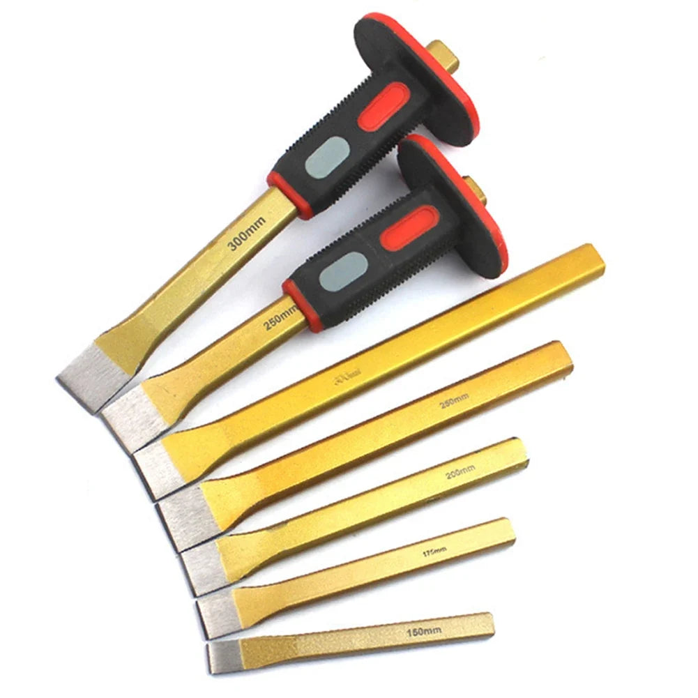 Chrome Alloy Flat Chisel – Masonry, Stone & Wood Carving Tool