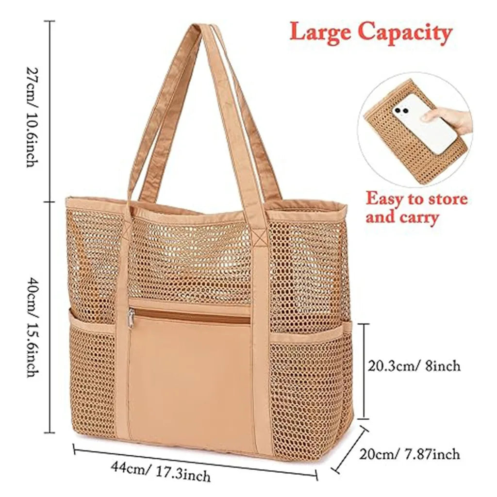 Sand-proof Storage Bag Comfortable Swimming Large Capacity Tote