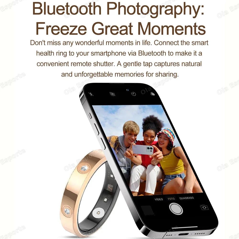 Ola Esporte Smart Ring – Heart Rate, SpO2 & Sleep Tracker