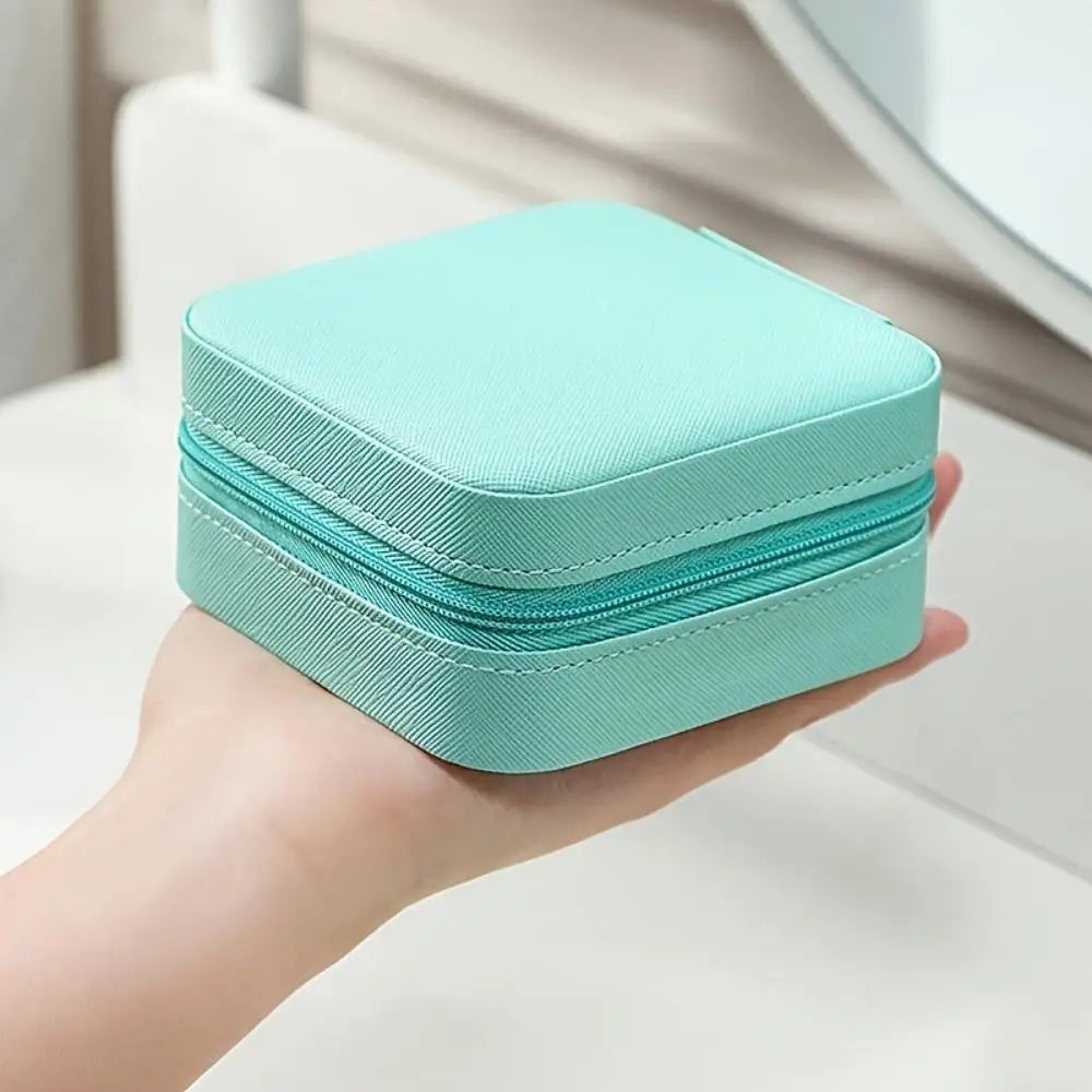 Mini Jewellery Box Organiser Travel Portable Storage Container