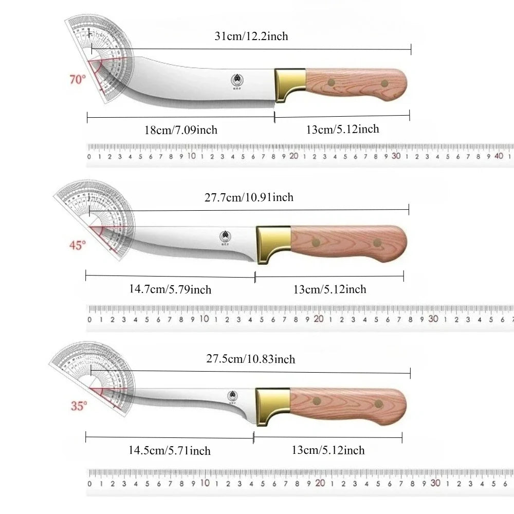 PLYS Stainless Steel Boning Knife | Butcher's Bone Knife