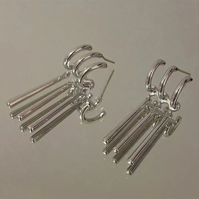 Zoro Anime Cosplay Earrings – Fake Triple Dangle Set